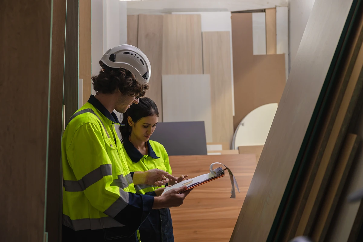 Contractors conducting inspections as part of fitout permits approval process